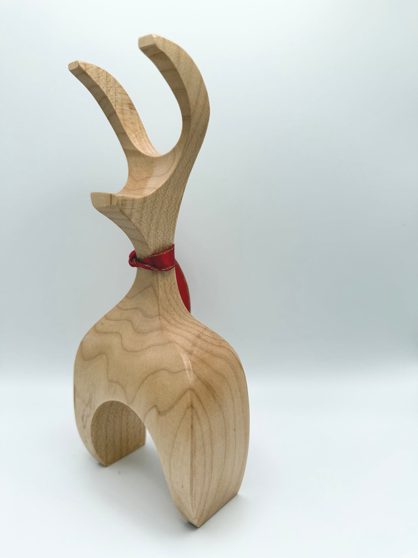 Hand-Crafted Wooden Reindeer - Donner - Made in Vermont