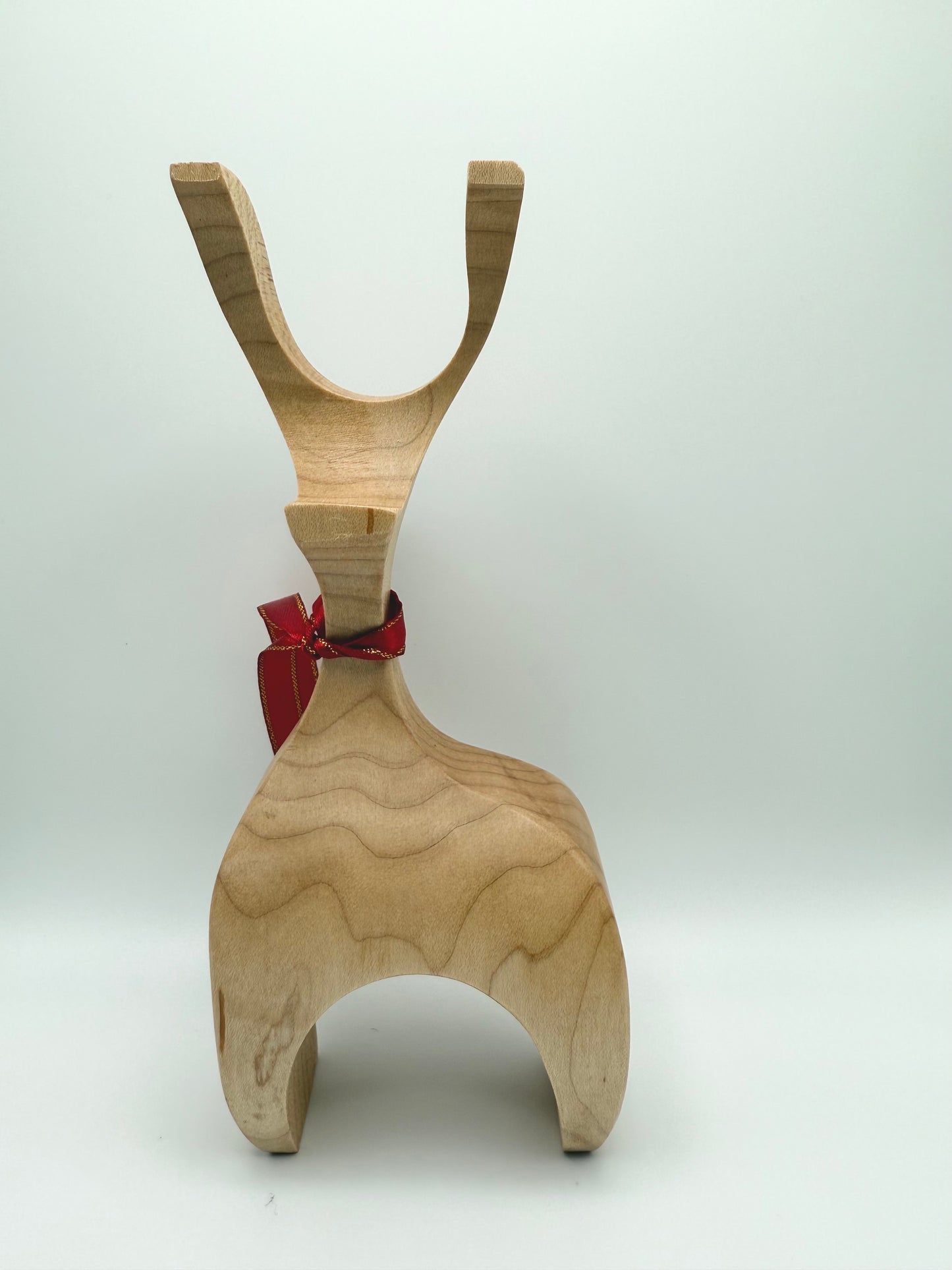 Hand-Crafted Wooden Reindeer - Donner - Made in Vermont