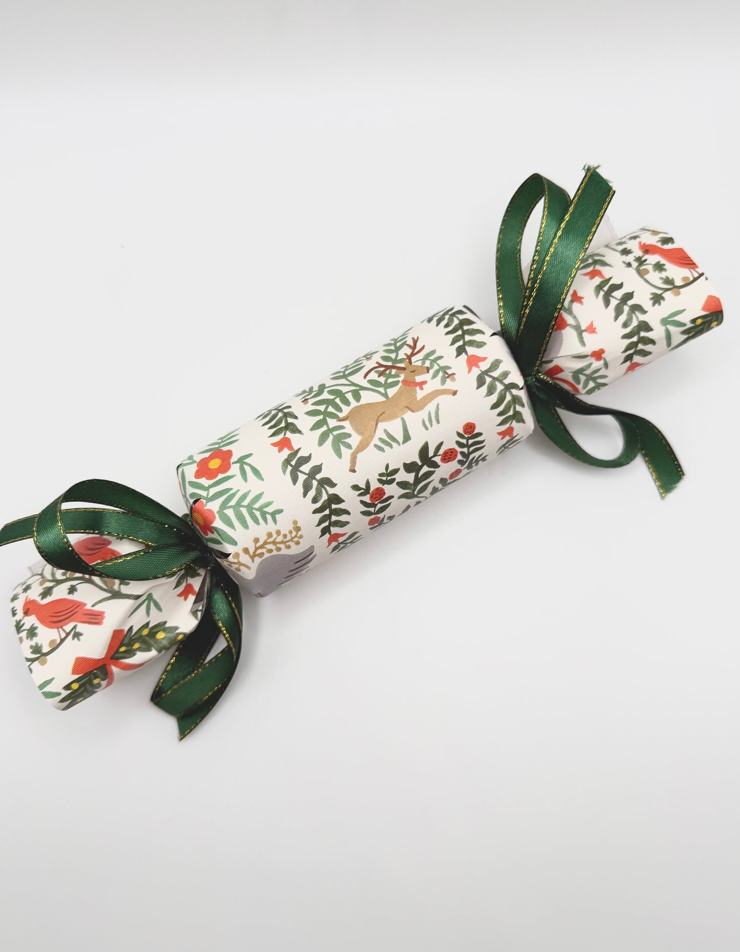 Set of 2 Deluxe British Christmas Crackers - Hand Crafted in Vermont - McAlister Print